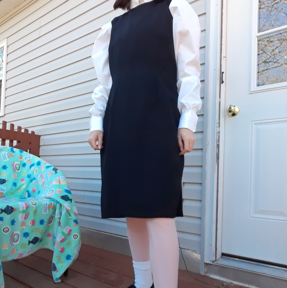 Black Slitted Formal Dress